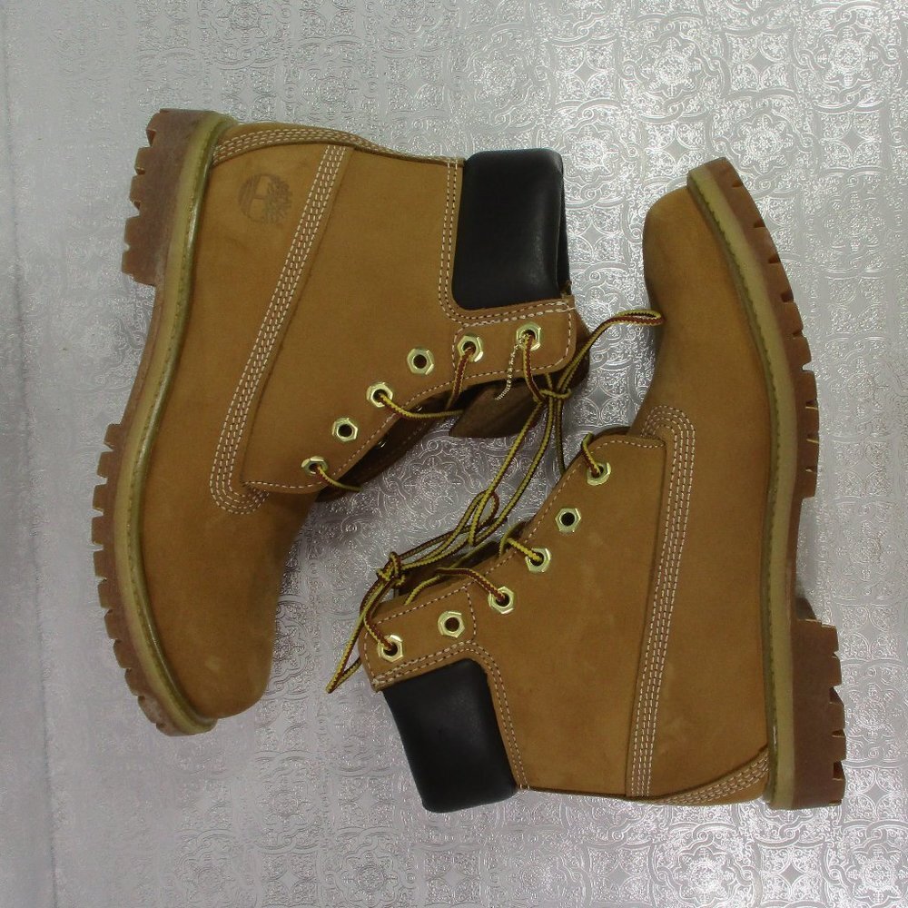TIMBERLAND Tan Waterproof Boots NIB Size 7.5 - Picture 5 of 14